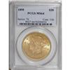 Image 1 : 1895 $20 MS64 PCGS. Solidly struck with soft, frosty l 