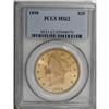 Image 1 : 1898 $20 MS62 PCGS. A well-defined apricot-gold exampl 