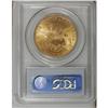 Image 2 : 1899 $20 MS64 PCGS. A rather satiny apricot-gold near- 