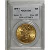 Image 1 : 1899-S $20 MS63 PCGS. Crisply struck with impressive l 