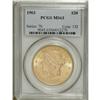 Image 1 : 1903 $20 MS63 PCGS. Select and quite lustrous with bol 
