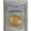 Image 1 : 1904 $20 MS64 PCGS. A near Gem level coin with tremend 