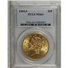 Image 1 : 1904-S $20 MS64 PCGS. A highly lustrous yellow-gold pi 