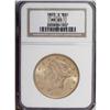 Image 1 : 1905-S $20 MS63 NGC. A solidly struck double eagle wit 