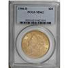 Image 1 : 1906-D $20 MS62 PCGS. A typically struck example from 