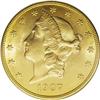Image 1 : 1907-D $20 MS64 PCGS. Well struck and highly lustrous, 