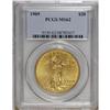 Image 1 : 1909 $20 MS62 PCGS. A well struck and softly lustrous 