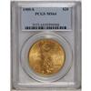 Image 1 : 1909-S $20 MS64 PCGS. Choice and nicely struck with so 