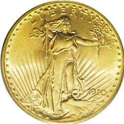1910 $20 MS65 PCGS. This is a beautiful Gem example of 