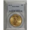 Image 1 : 1911-S $20 MS64 PCGS. A satiny and well struck yellow- 