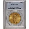Image 1 : 1911-S $20 MS64 PCGS. A few obverse ticks keeps this s 