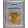 Image 1 : 1914-S $20 MS65 PCGS. Solidly struck with strong, plea 