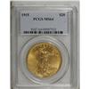 Image 3 : 1915 $20 MS64 PCGS. A well struck honey-yellow double 