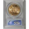 Image 2 : 1923-D $20 MS64 PCGS. A solidly struck wheat-gold piec 