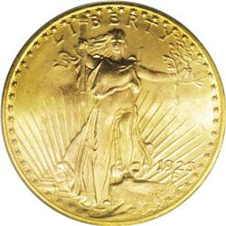 1923-D $20 MS66 PCGS. The 1923-D is the only postwar b 