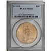 Image 3 : 1925-D $20 MS64 PCGS. Nearly 3 million examples of thi 