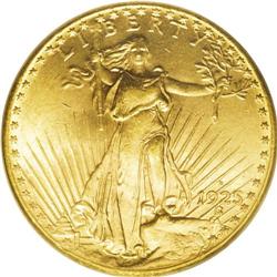 1925-D $20 MS64 PCGS. Many newly minted ''25-D twentie 