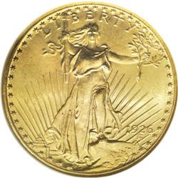 1926 $20 MS67 NGC. Jeff Garrett and Ron Guth, in their 