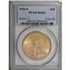 Image 3 : 1926-S $20 MS65 PCGS. A bold striking with an intense, 