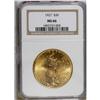 Image 1 : 1927 $20 MS66 NGC. The rich orange-gold surfaces have 
