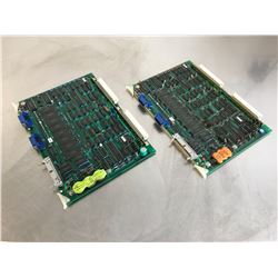 (2) MITSUBISHI FX727C / FX27C BN624A646G53 CIRCUIT BOARD