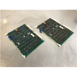 (2) MITSUBISHI FX702C BN624E577G51A CIRCUIT BOARD