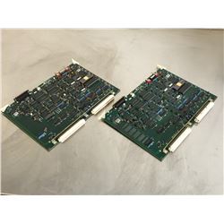 (2) MITSUBISHI FX701C BN624A592G51A CIRCUIT BOARD