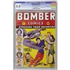Image 1 : Bomber Comics #1 (Elliot, 1944) CGC VF 8.0 Off-white to 