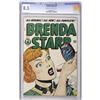 Image 1 : Brenda Starr V2#8 (Superior, 1949) CGC VF+ 8.5 Cream to 