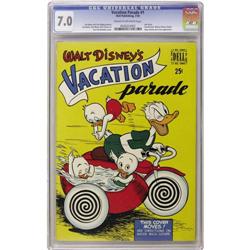 Dell Giant Comics Vacation Parade #1 (Dell, 1950) CGC F 