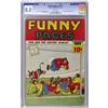 Image 1 : Funny Pages V2#11 (Centaur, 1938) CGC VF+ 8.5 White pag 