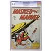 Image 1 : Masked Marvel #1 (Centaur, 1940) CGC VF/NM 9.0 Off-whit 