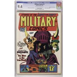 Military Comics #9 Mile High pedigree (Quality, 1942) C 
