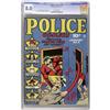 Image 1 : Police Comics #6 (Quality, 1942) CGC VF 8.0 White pages 