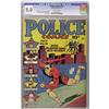 Image 1 : Police Comics #10 (Quality, 1942) CGC VF 8.0 Off-white 