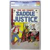 Image 1 : Saddle Justice #3 (EC, 1948) CGC VF+ 8.5 Off-white page 