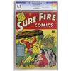 Image 1 : Sure-Fire Comics #1 (Ace, 1940) CGC VF- 7.5 Cream to of 