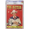Image 1 : Tex Ritter Western #5 Crowley Copy pedigree CGC NM+ 9.6 