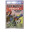 Image 1 : Top-Notch Comics #4 Mile High pedigree (MLJ, 1940) CGC 