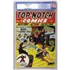 Image 1 : Top-Notch Comics #8 Mile High pedigree (MLJ, 1940) CGC 
