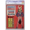 Image 1 : Uncle Sam Quarterly #1 (Quality, 1941) CGC FN/VF 7.0 Wh 
