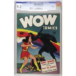 Wow Comics #14 Crowley Copy pedigree (Fawcett, 1943) CG 