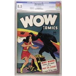 Wow Comics #14 Crowley Copy/File Copy (Fawcett, 1943) C 