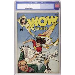 Wow Comics #25 Rockford pedigree (Fawcett, 1944) CGC NM 