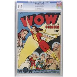 Wow Comics #33 Crowley Copy pedigree (Fawcett, 1945) CG 