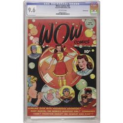 Wow Comics #44 Crowley Copy pedigree (Fawcett, 1946) CG 