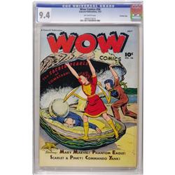 Wow Comics #56 Crowley Copy pedigree (Fawcett, 1947) CG 