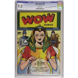 Wow Comics #58 Crowley Copy/File Copy (Fawcett, 1947) C 