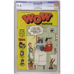 Wow Comics #64 Crowley Copy/File Copy pedigree (Fawcett 