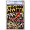 Image 1 : Young Allies Comics #10 (Timely, 1943) CGC VF- 7.5 Off- 